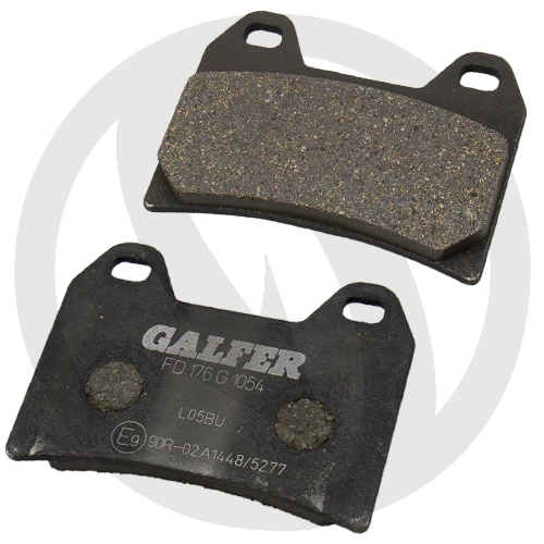 Coppia pastiglie freno Semi Metal G1054 | Galfer | anteriore