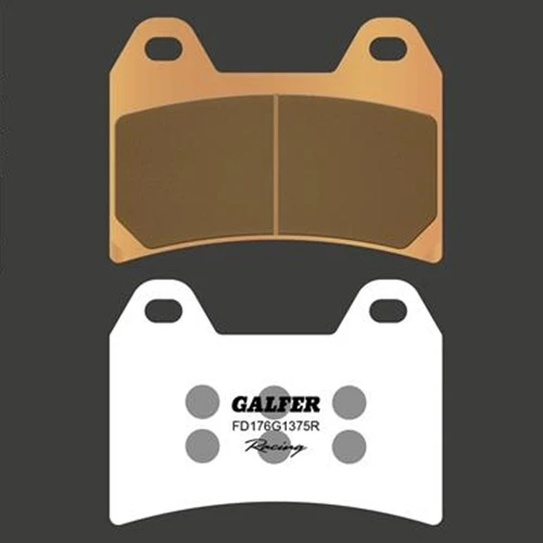 Couple of Sinter Metal G1375R brake pads | Galfer | front