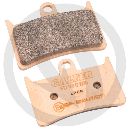 Couple of Sinter Metal G1370 brake pads | Galfer | front