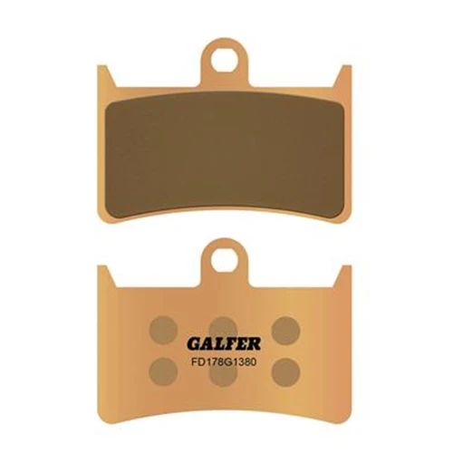 Coppia pastiglie freno Sinter Metal G1380 | Galfer | anteriore