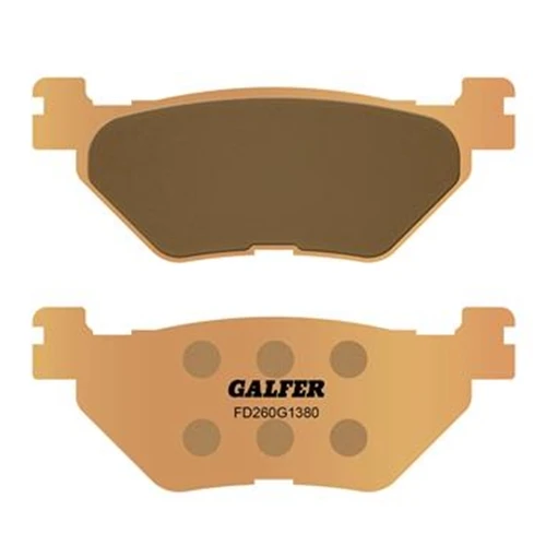 Coppia pastiglie freno Sinter Metal G1380 | Galfer | posteriore