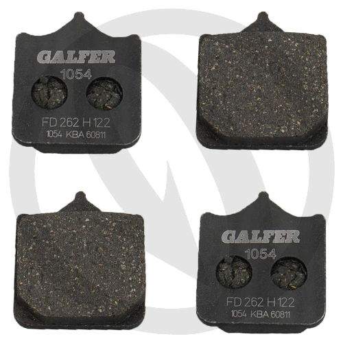 Kit pastiglie freno Semi Metal G1054 | Galfer | anteriore