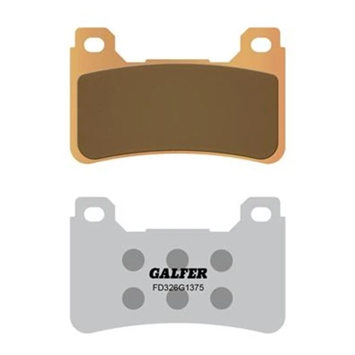 Coppia pastiglie freno Sinter Metal G1375 | Galfer | anteriore