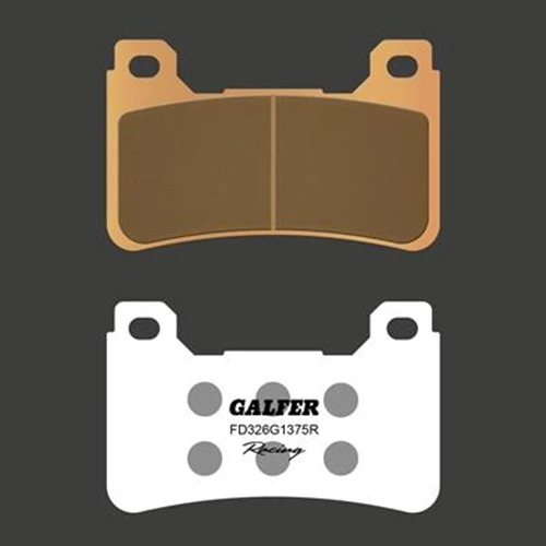 Couple of Sinter Metal G1375R brake pads | Galfer | front