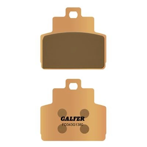 Coppia pastiglie freno Sinter Metal G1380 | Galfer | posteriore