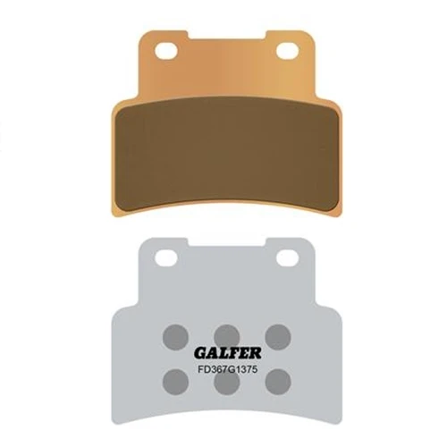 Coppia pastiglie freno Sinter Metal G1375 | Galfer | anteriore