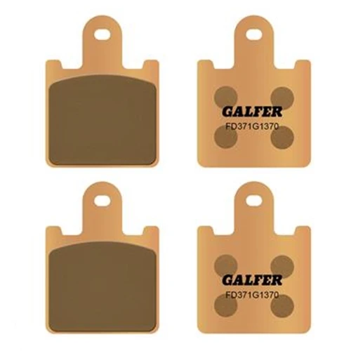 Kit of Sinter Metal G1370 brake pads | Galfer | front