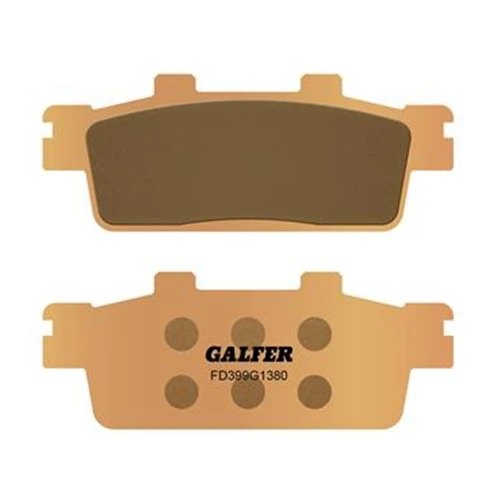 Coppia pastiglie freno Sinter Metal G1380 | Galfer | posteriore