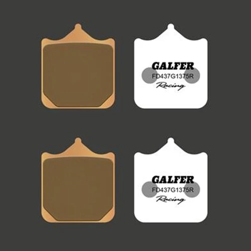 Kit of Sinter Metal G1375R brake pads | Galfer | front