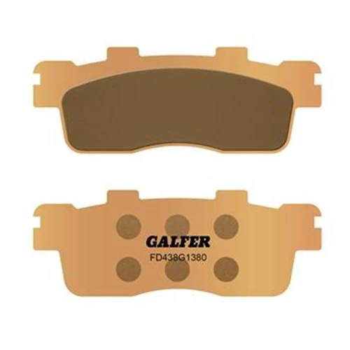 Coppia pastiglie freno Sinter Metal G1380 | Galfer | posteriore