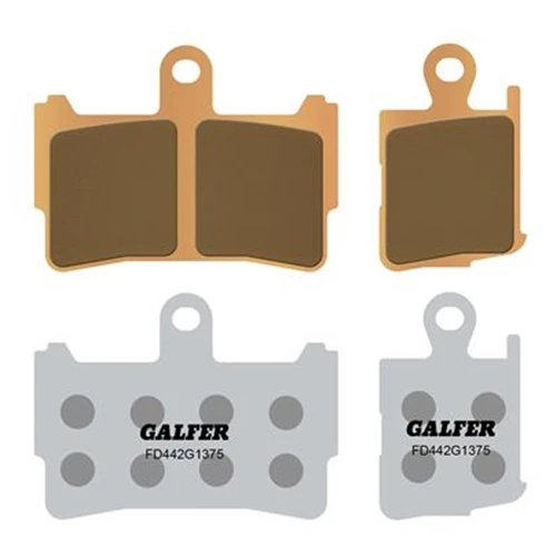 Couple of Sinter Metal G1375 brake pads | Galfer | front