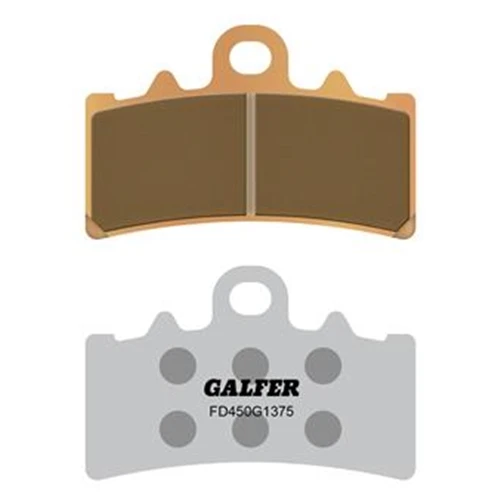 Coppia pastiglie freno Sinter Metal G1375 | Galfer | anteriore