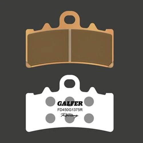 Couple of Sinter Metal G1375R brake pads | Galfer | front