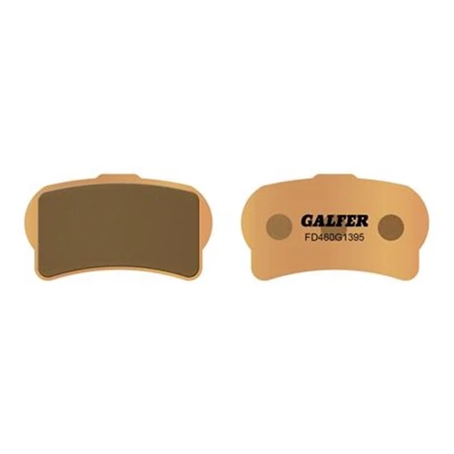 Coppia pastiglie freno Sinter Metal G1395 | Galfer | anteriore