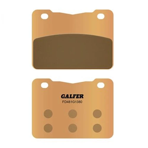 Coppia pastiglie freno Sinter Metal G1380 | Galfer | anteriore