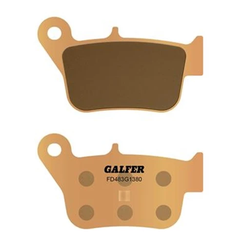 Couple of Sinter Metal G1380 brake pads | Galfer | rear