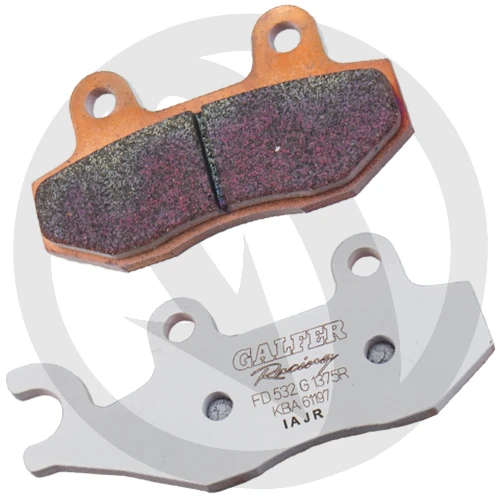 Coppia pastiglie freno Sinter Metal G1375R | Galfer | anteriore