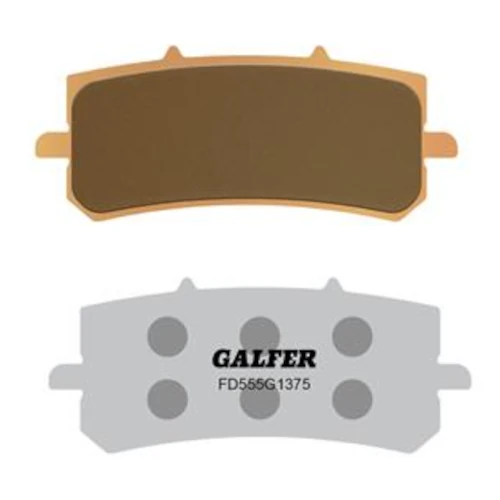 Couple of Sinter Metal G1375 brake pads | Galfer | front