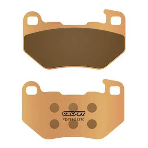 Coppia pastiglie freno Sinter Metal G1370 | Galfer | posteriore