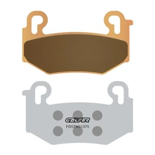 Coppia pastiglie freno Sinter Metal G1375 | Galfer | anteriore