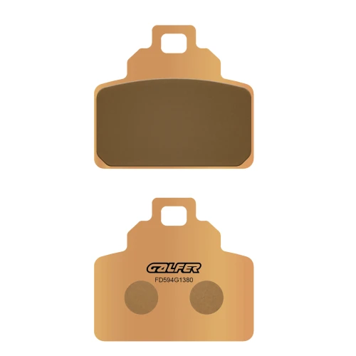 Coppia pastiglie freno Sinter Metal G1380 | Galfer | posteriore