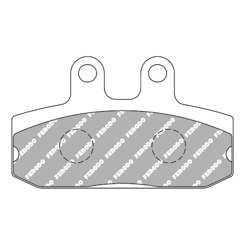 Coppia pastiglie freno Road Platinum P | Ferodo | posteriore