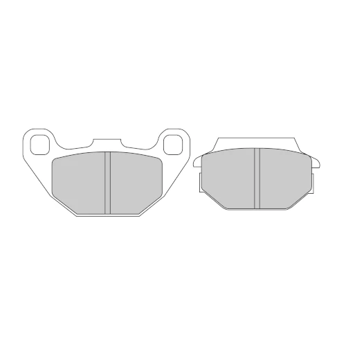 Couple of Road Eco Friction EF brake pads | Ferodo | front