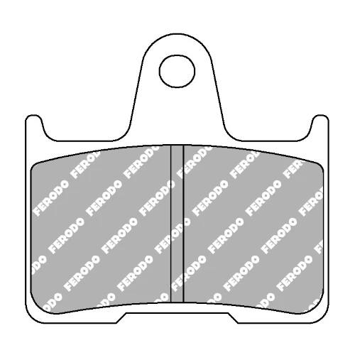 Couple of Road Sintered ST brake pads | Ferodo | rear