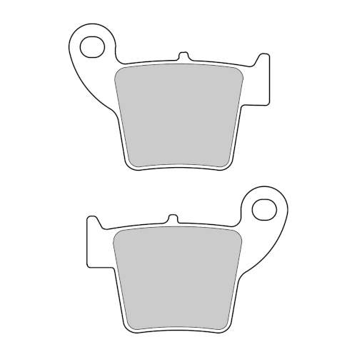 Couple of Road Eco Friction EF brake pads | Ferodo | rear