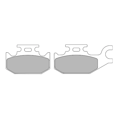 Couple of Road Eco Friction EF brake pads | Ferodo | rear