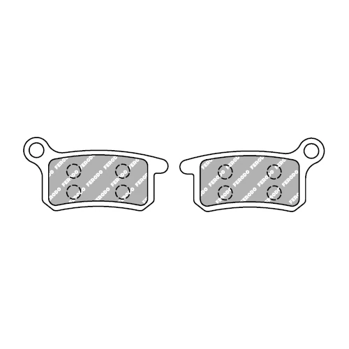 Couple of Offroad Sintered SG brake pads | Ferodo | front