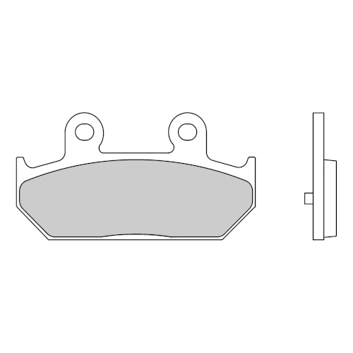 Couple of Road Sintered ST brake pads | Ferodo | rear