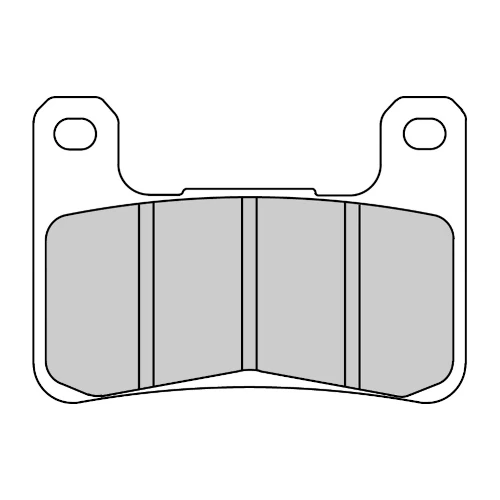 Couple of Road Racing Sintered XRAC brake pads | Ferodo | front
