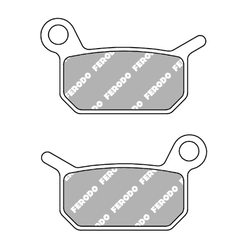 Couple of Offroad Sintered SG brake pads | Ferodo | front