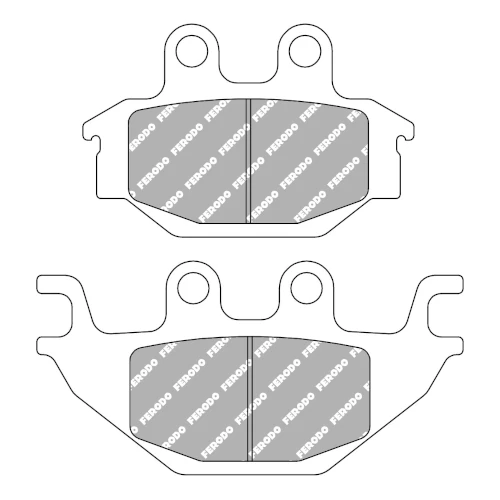 Couple of Road Platinum P brake pads | Ferodo | rear