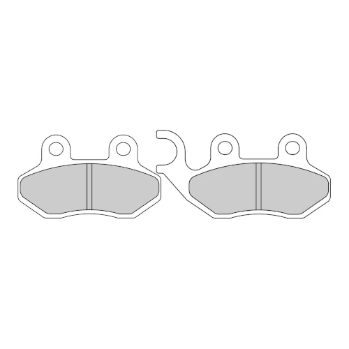 Couple of Road Eco Friction EF brake pads | Ferodo | front