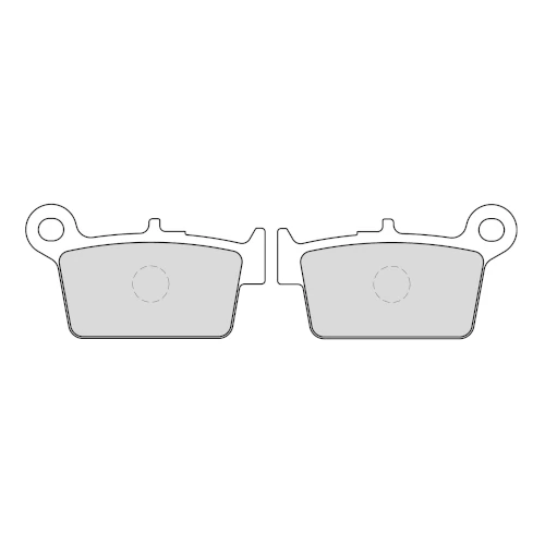 Couple of Road Platinum P brake pads | Ferodo | rear