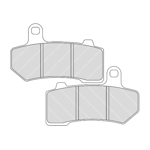 Couple of Road Sintered ST brake pads | Ferodo | front