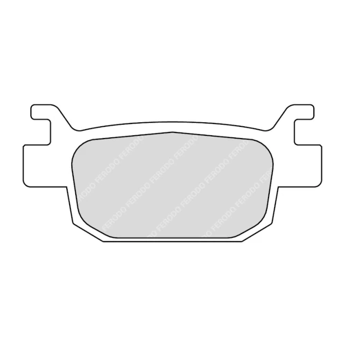 Couple of Road Sintered SM brake pads | Ferodo | rear