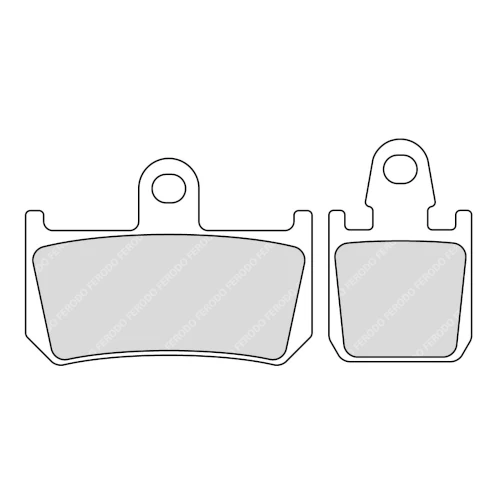 Kit pastiglie freno Road Racing Sintered XRAC | Ferodo | anteriore
