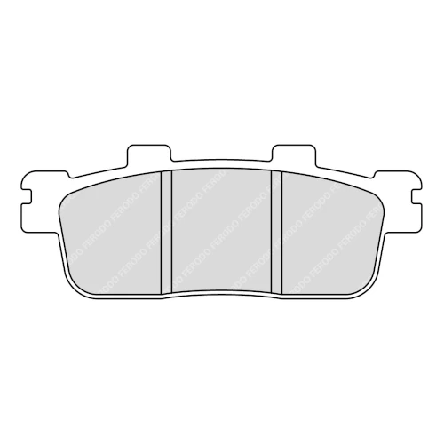 Couple of Road Eco Friction EF brake pads | Ferodo | rear