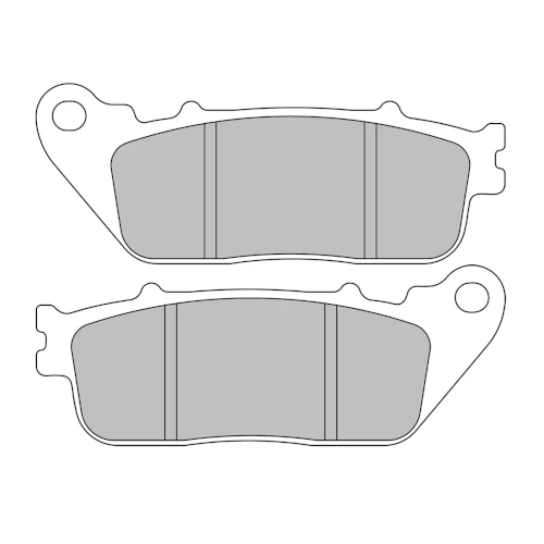 Caltric Semi-Metallic Brake Pad Set – Front & Rear For Honda CB1000R 2011-2016
