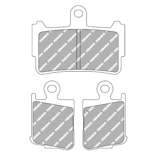 Kit of Road Sintered ST brake pads | Ferodo | front