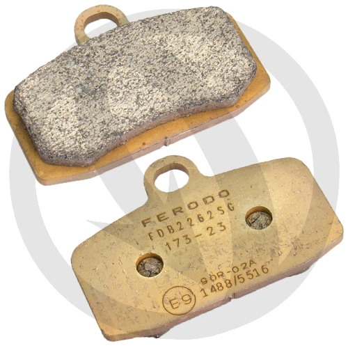 thumbnail image 2 of Front & Rear Brake Pads For Honda CRF250R / CRF250 (2004-2018) – Motorcycle Pads 2 of 2