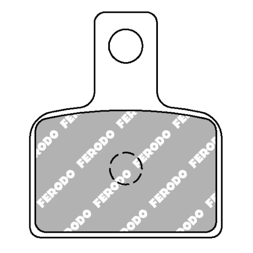 Coppia pastiglie freno Offroad Sintered SG | Ferodo | posteriore