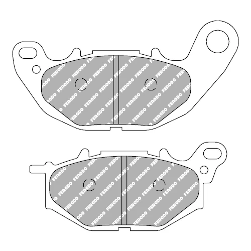 Couple of Road Sintered ST brake pads | Ferodo | front