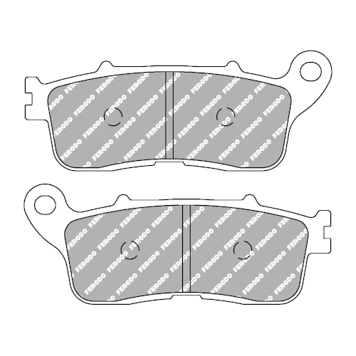 Couple of Road Sintered ST brake pads | Ferodo | rear
