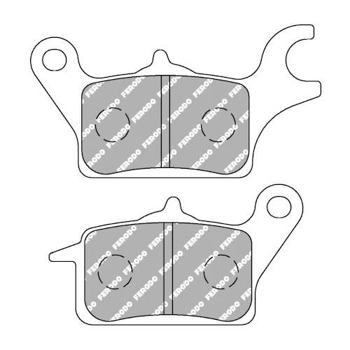 Couple of Road Eco Friction EF brake pads | Ferodo | front