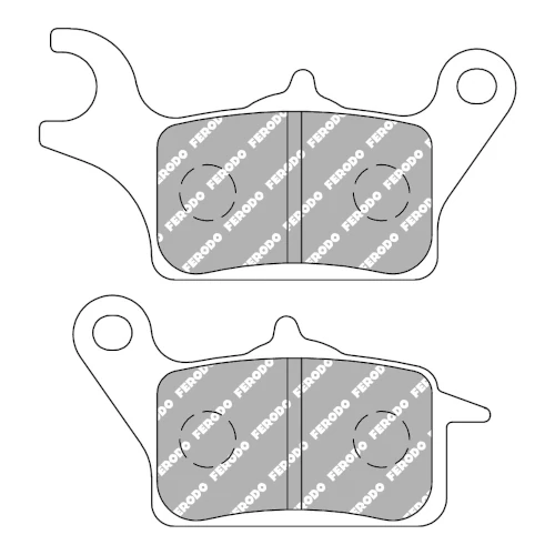 Couple of Road Eco Friction EF brake pads | Ferodo | front right