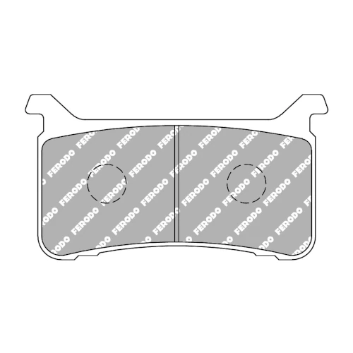 Couple of Road Racing Sintered XRAC brake pads | Ferodo | front
